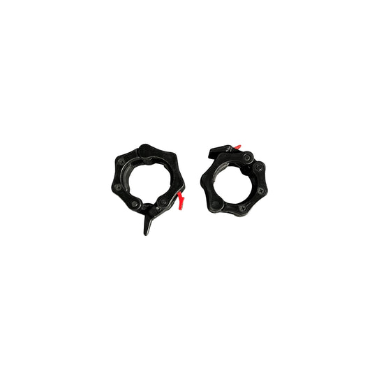 【期間限定SALE】プラスチックバーベルカラー 50mm用 ブラック
